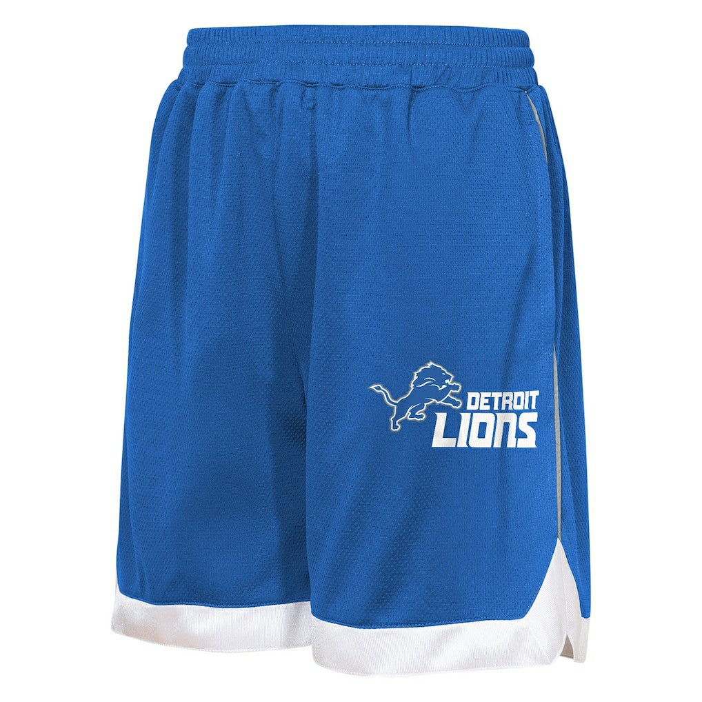 Detroit Lions Outerstuff Youth All Star Mesh Shorts Blue