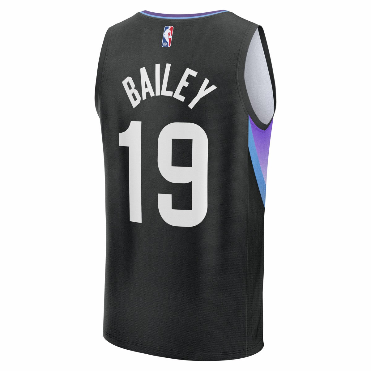 Ace Bailey Utah Jazz 2025 NBA Draft First Round Pick Fast Break Replica Jersey Statement Edition Black