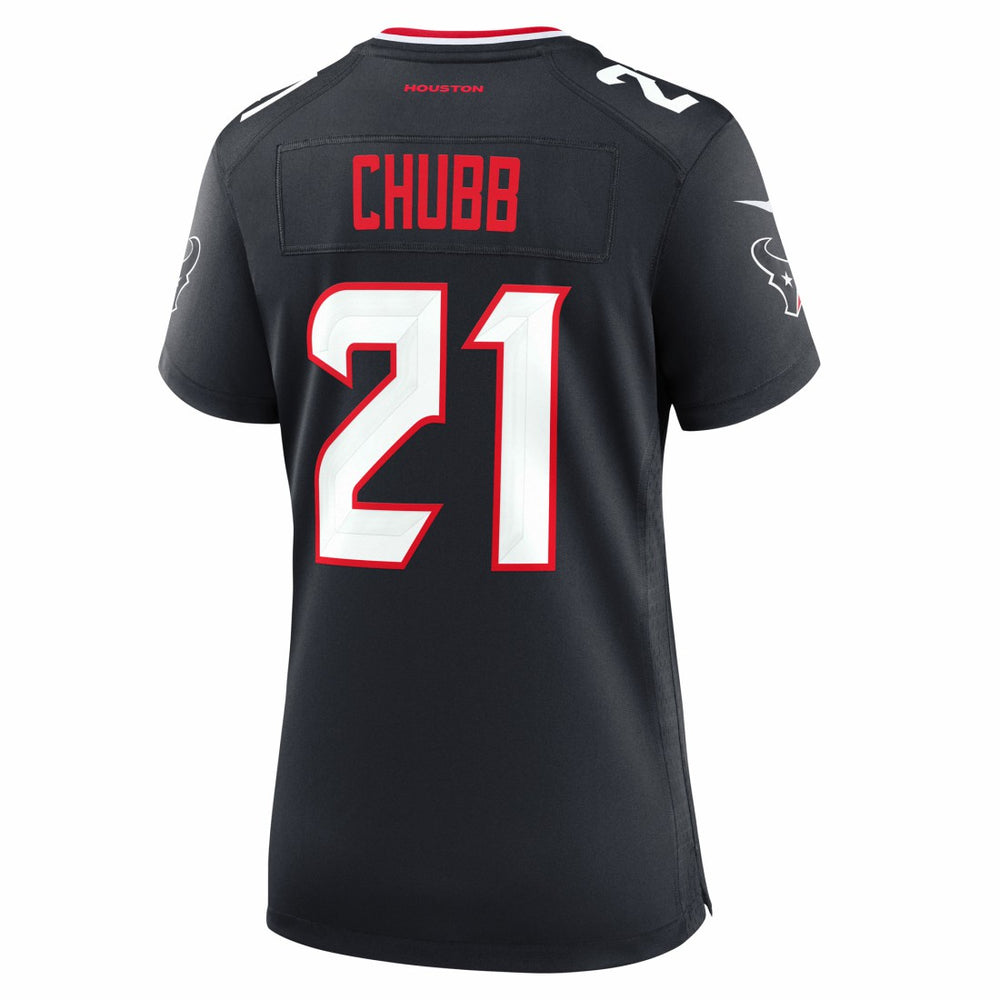 Nick Chubb Houston Texans Women's Team Game Jersey Navy