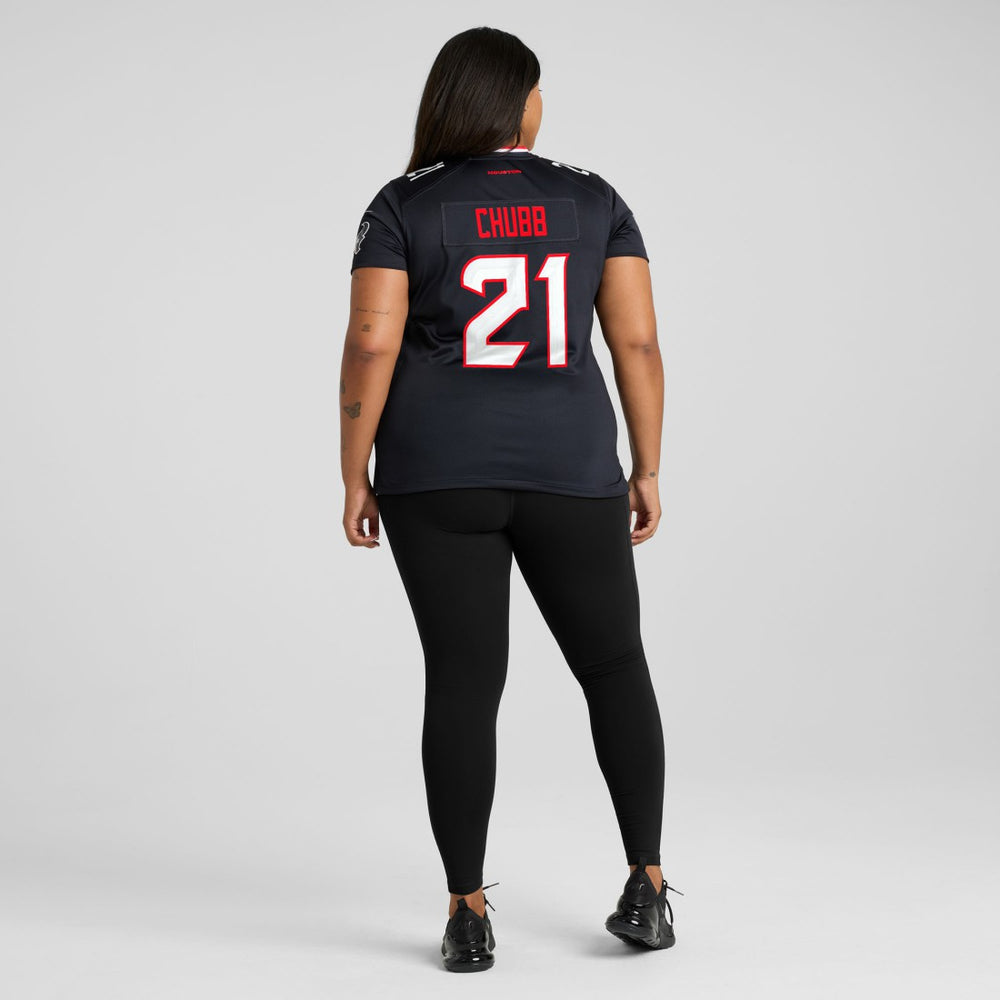 Nick Chubb Houston Texans Women's Team Game Jersey Navy