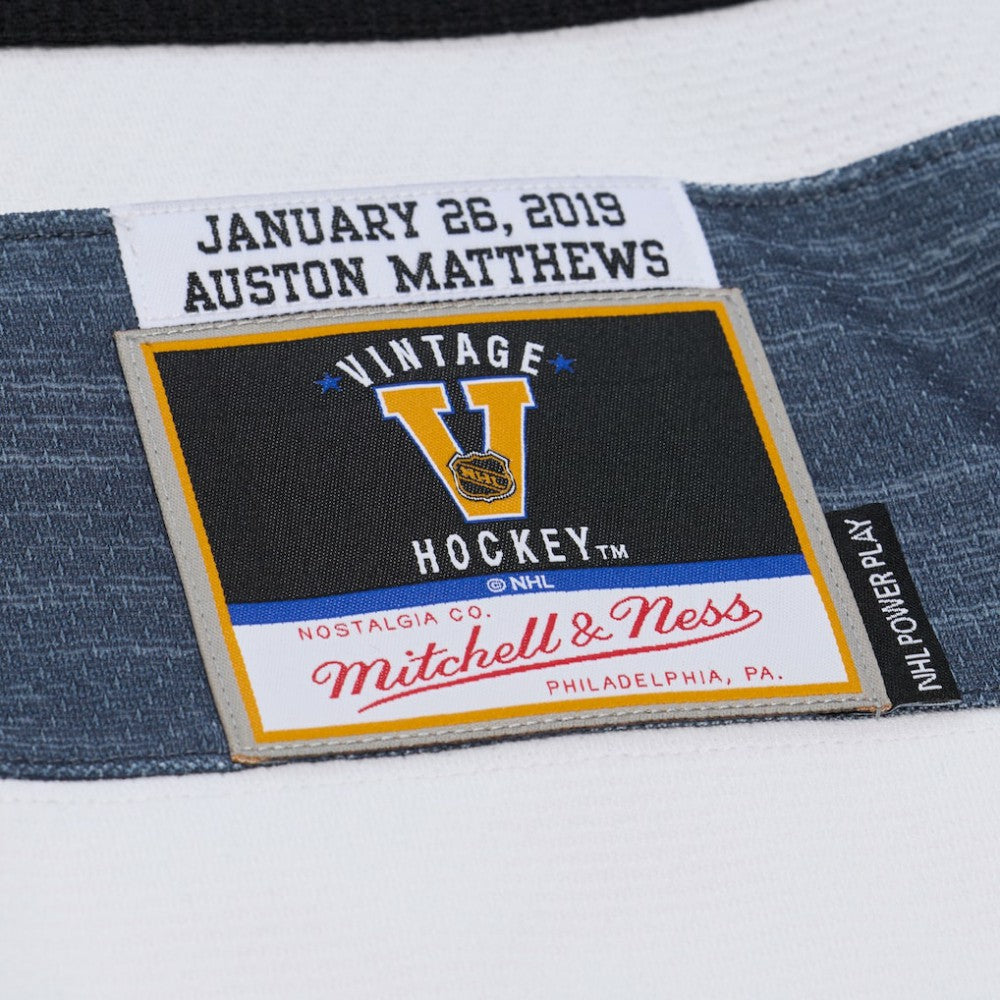 NHL Auston Matthews Mitchell & Ness 2019 All-Star Game Power Play Jersey - White