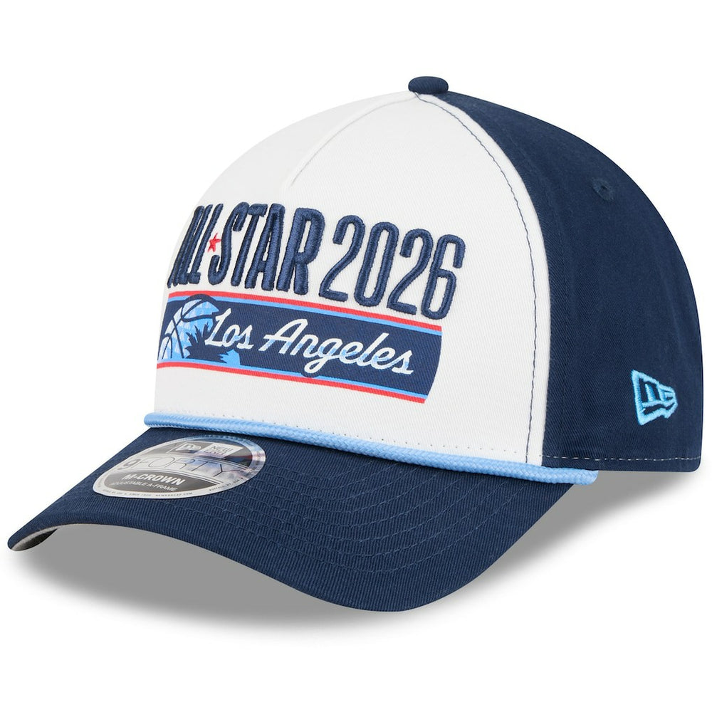 2026 NBA All-Star Game A-Frame 9FORTY Adjustable Hat White/Navy