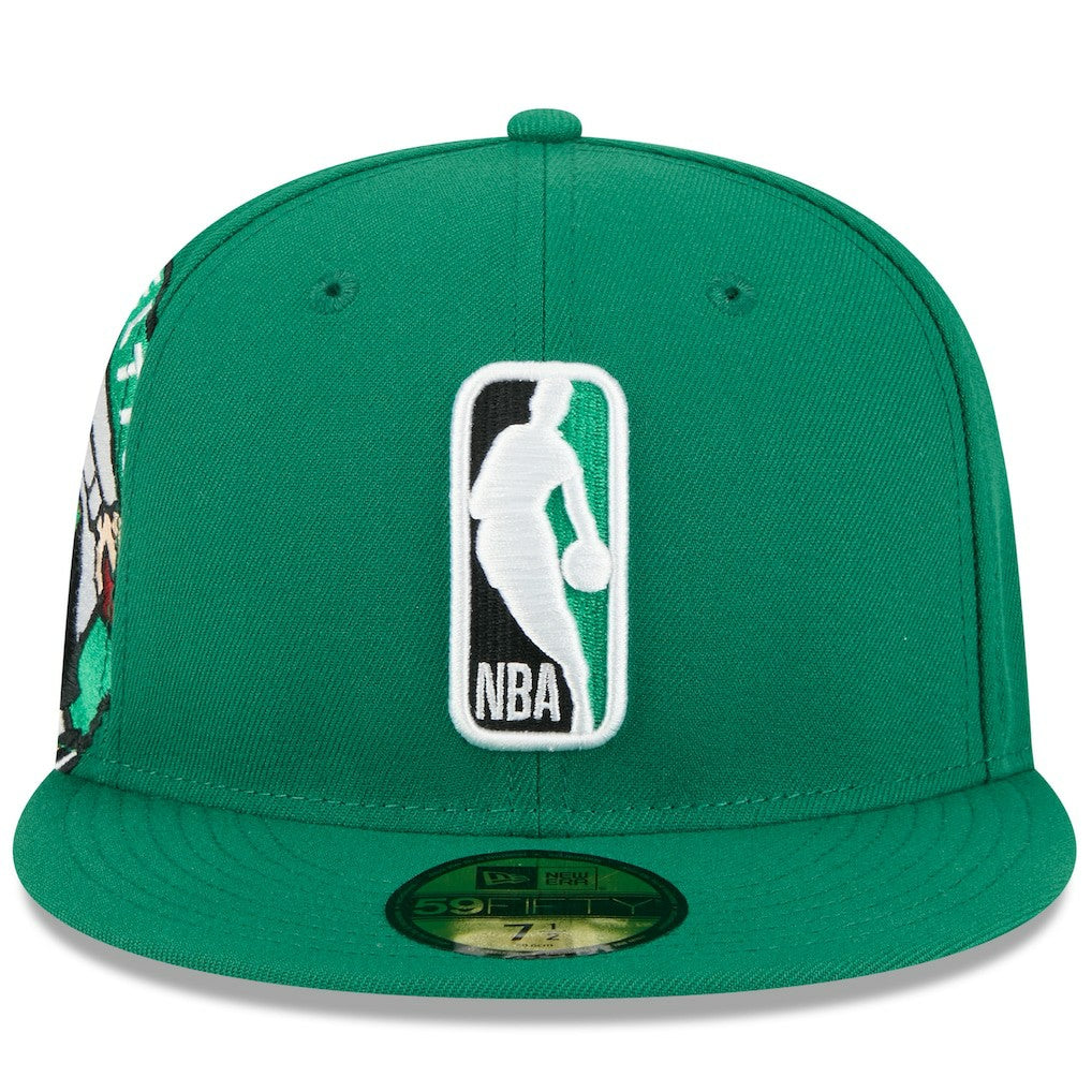 Boston Celtics 2026 NBA All-Star Game Logoman 59FIFTY Fitted Hat Kelly Green