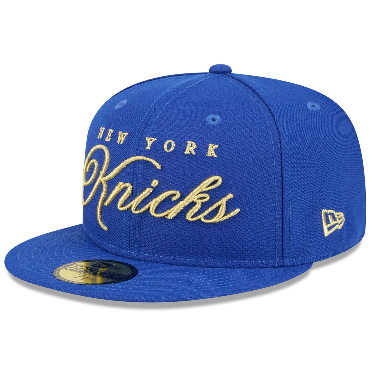 New York Knicks 2026 NBA All-Star Game Script 59FIFTY Fitted Hat Blue