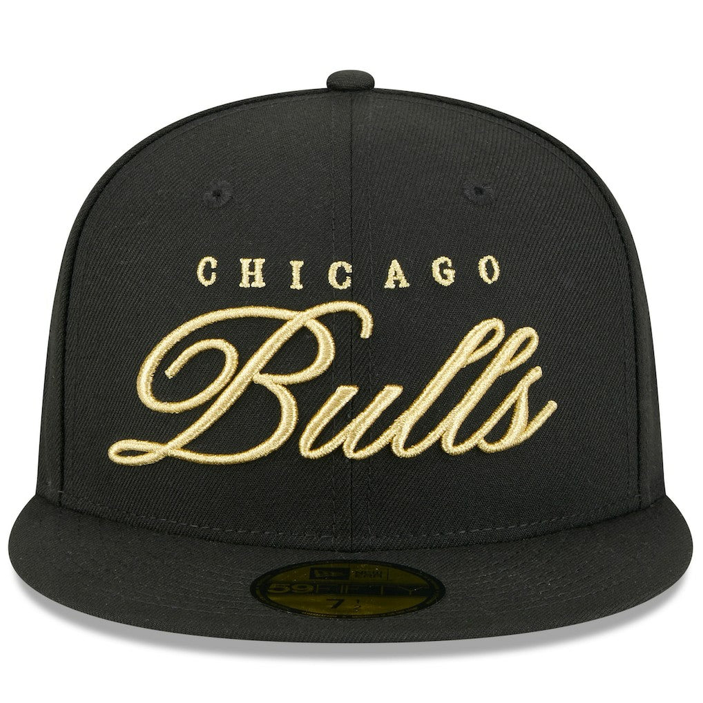 Chicago Bulls 2026 NBA All-Star Game Script 59FIFTY Fitted Hat Black