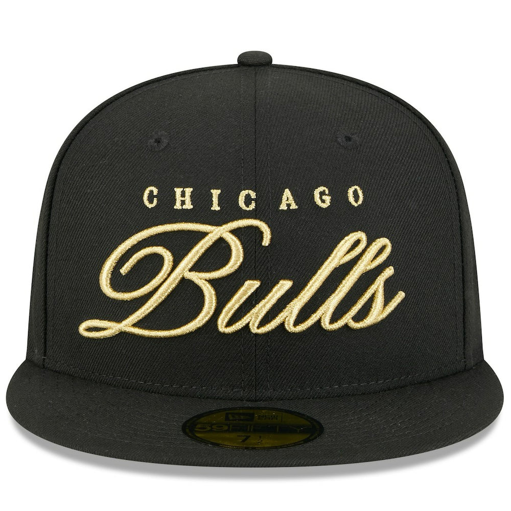 Chicago Bulls 2026 NBA All-Star Game Script 59FIFTY Fitted Hat Black