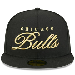Chicago Bulls 2026 NBA All-Star Game Script 59FIFTY Fitted Hat Black