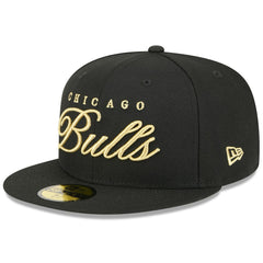 Chicago Bulls 2026 NBA All-Star Game Script 59FIFTY Fitted Hat Black