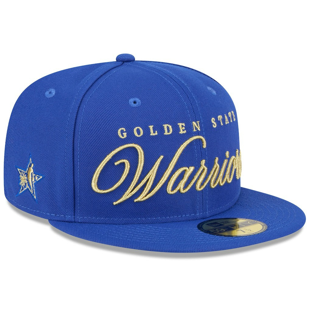 Golden State Warriors 2026 NBA All-Star Game Script 59FIFTY Fitted Hat Royal