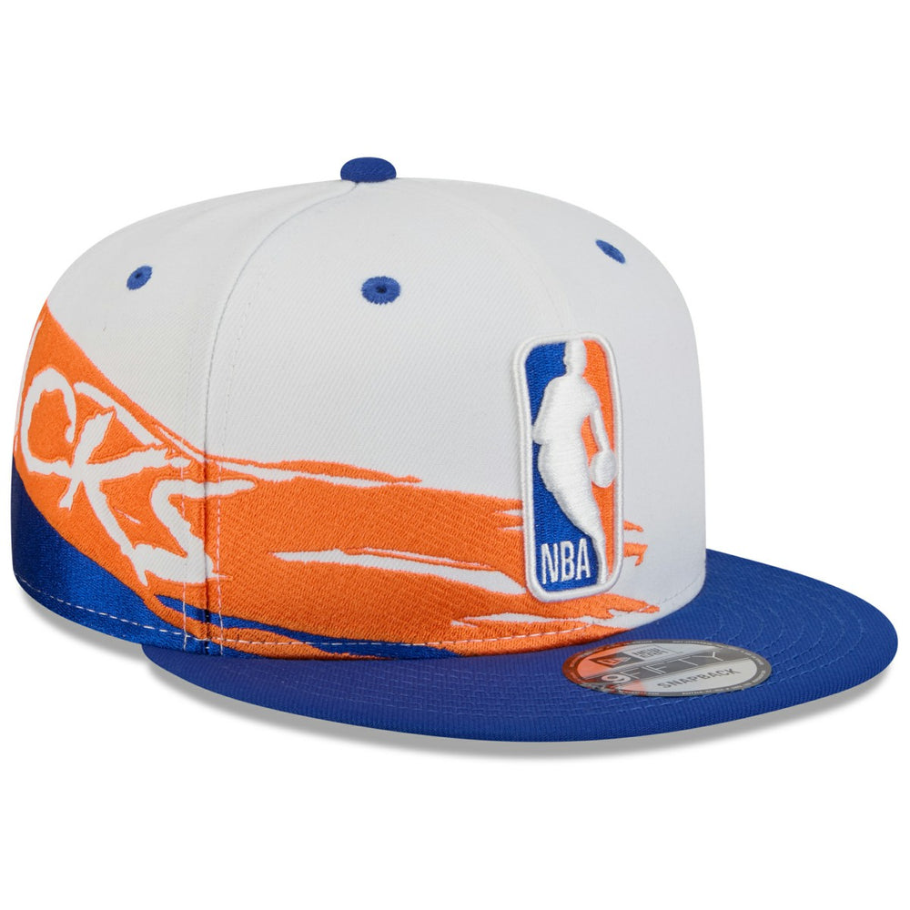 New York Knicks 2026 NBA All-Star Game Brushstroke 9FIFTY Snapback Hat White/Blue