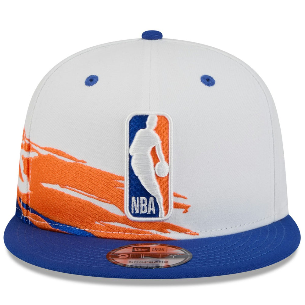 New York Knicks 2026 NBA All-Star Game Brushstroke 9FIFTY Snapback Hat White/Blue
