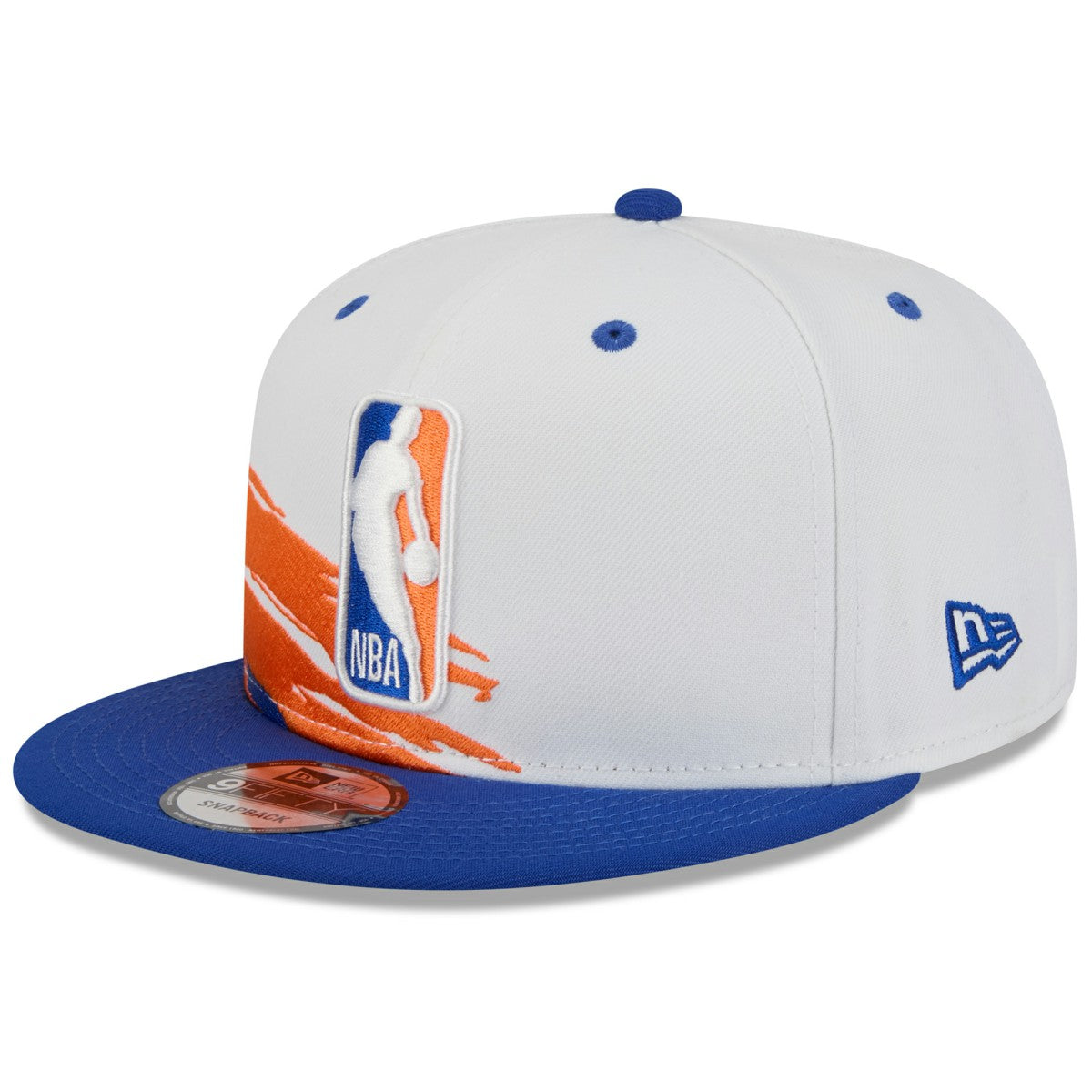 New York Knicks 2026 NBA All-Star Game Brushstroke 9FIFTY Snapback Hat White/Blue