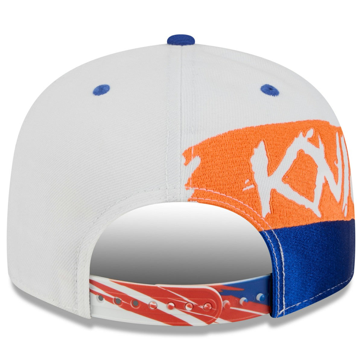 New York Knicks 2026 NBA All-Star Game Brushstroke 9FIFTY Snapback Hat White/Blue