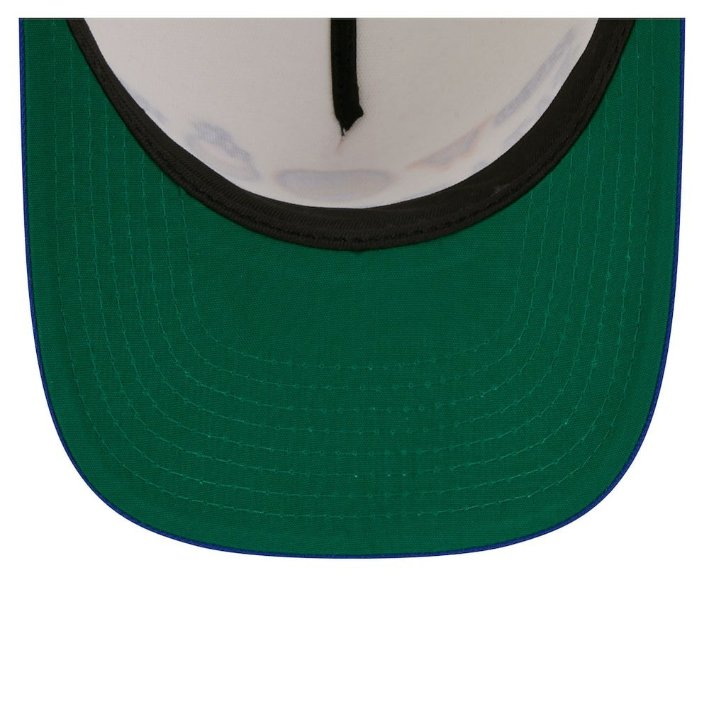 Golden State Warriors Stretched 2-Tone A-Frame 9FIFTY Adjustable Hat Cream/Royal