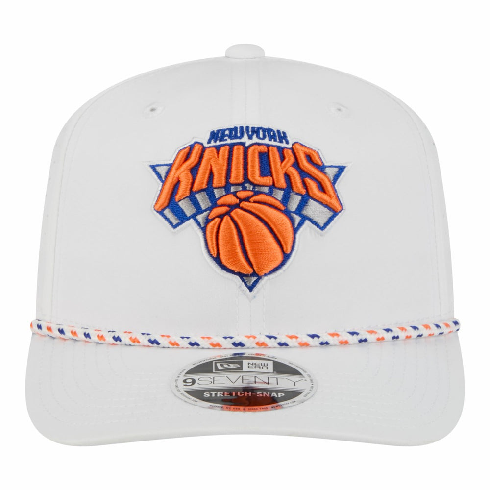 New York Knicks 2026 NBA All-Star Game Rope Vented 9SEVENTY Adjustable Hat White