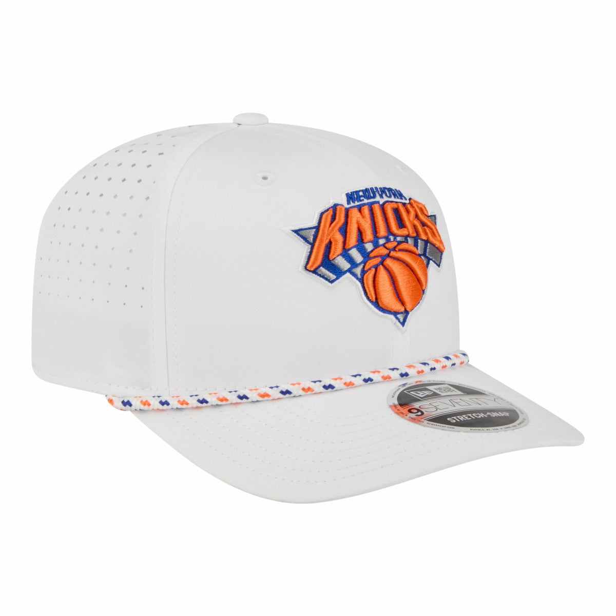 New York Knicks 2026 NBA All-Star Game Rope Vented 9SEVENTY Adjustable Hat White