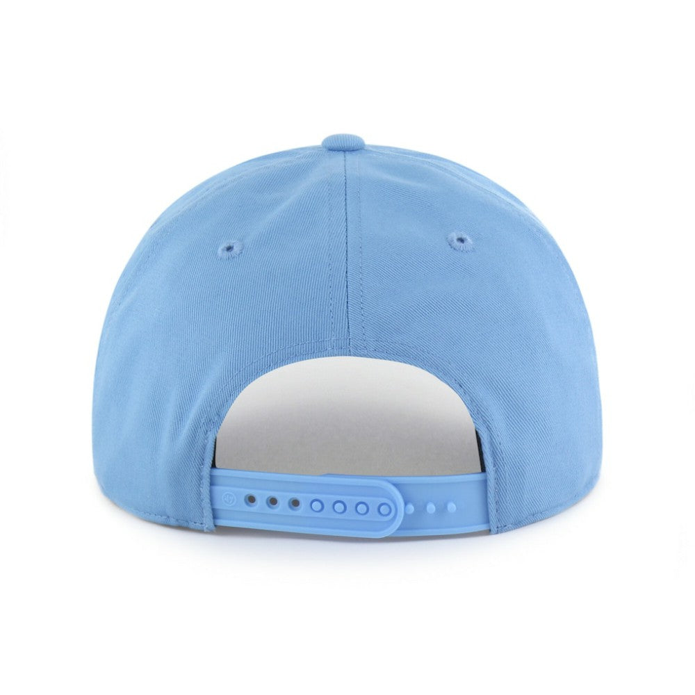 NHL Utah Mammoth '47 Overhand Logo Side Patch Adjustable Hitch Hat - Light Blue