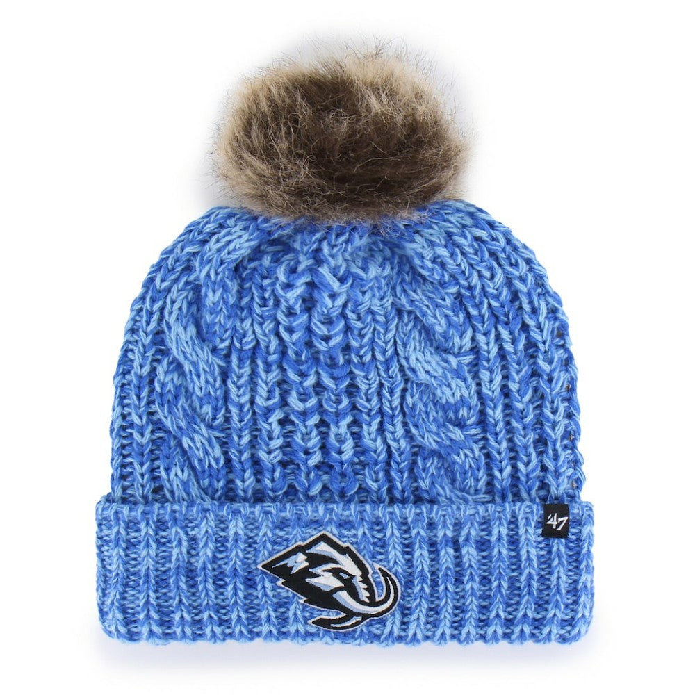 NHL Utah Mammoth '47 Women's Meeko Cuffed Knit Hat - Light Blue
