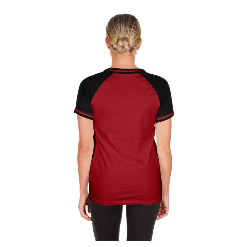 Arizona Diamondbacks New Era Women's Gameday V-Neck T-Shirt - Red T-shirts