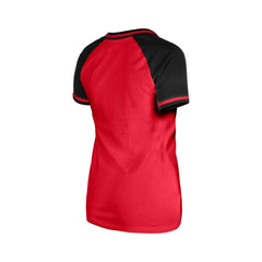 Cincinnati Reds New Era Women's Gameday V-Neck T-Shirt - Red T-shirts