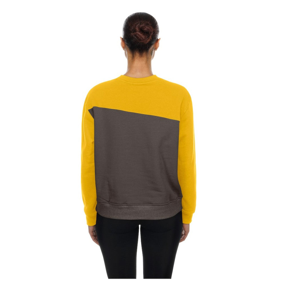 San Diego Padres New Era Women's Gameday Fleece Sweatshirt - Brown/Gold Sweatshirts