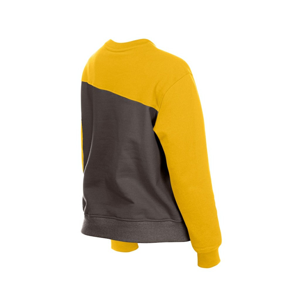 San Diego Padres New Era Women's Gameday Fleece Sweatshirt - Brown/Gold Sweatshirts
