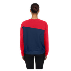 Cleveland Guardians New Era Women's Gameday Fleece Sweatshirt - Navy/Red Sweatshirts