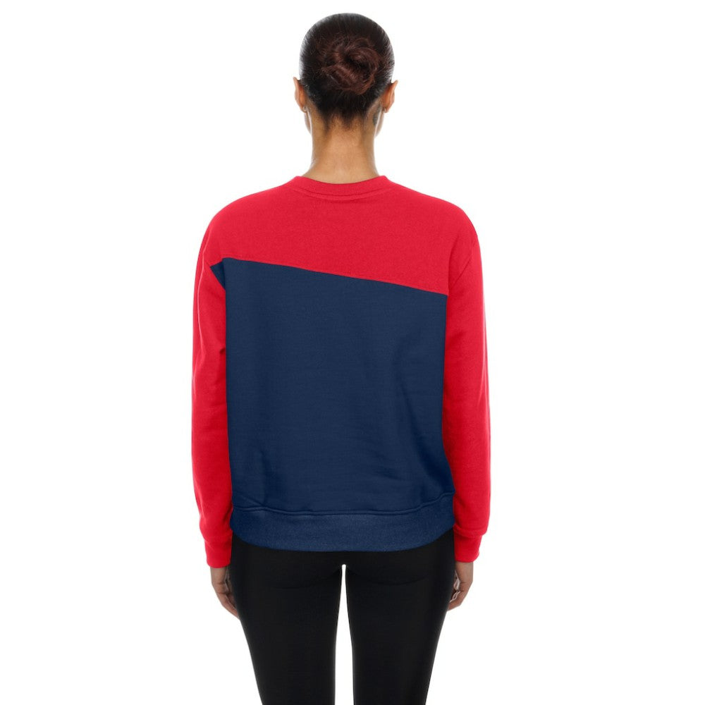 Boston Red Sox New Era Women's Gameday Fleece Sweatshirt - Navy/Red Sweatshirts