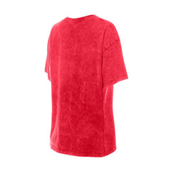 Texas Rangers New Era Women's Oversized Boyfriend T-Shirt - Red T-shirts