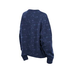 Houston Astros New Era Women's Throwback Oversized Boxy Sweatshirt - Navy Sweatshirts