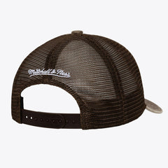 San Diego Padres Mitchell & Ness Unisex Cooperstown Gameday Adjustable Trucker Hat - Brown Hats