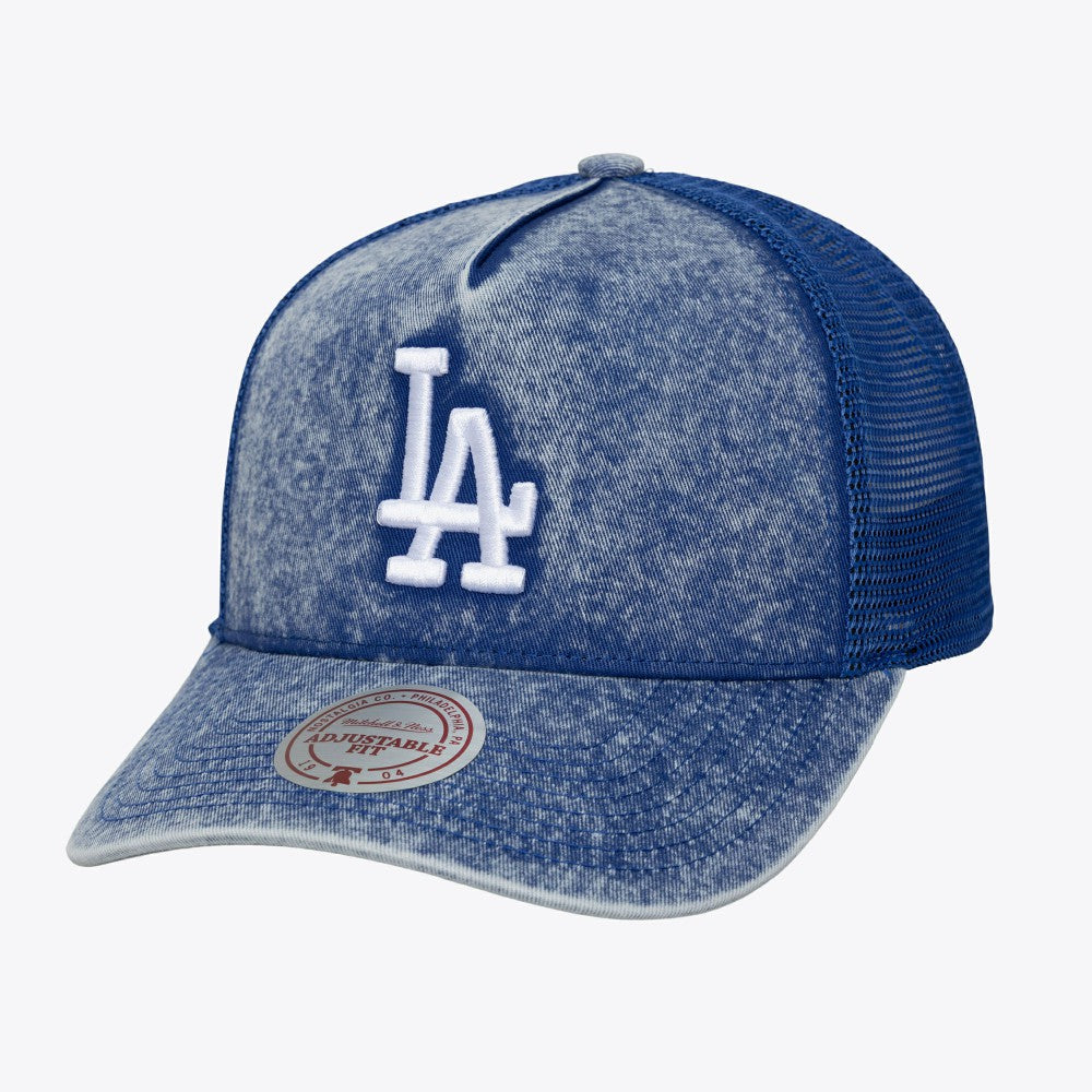 Los Angeles Dodgers Mitchell & Ness Unisex Gameday Adjustable Trucker Hat - Royal Hats
