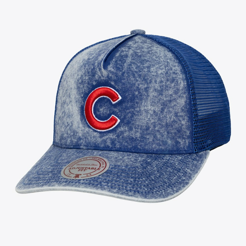 Chicago Cubs Mitchell & Ness Unisex Gameday Adjustable Trucker Hat - Royal Hats