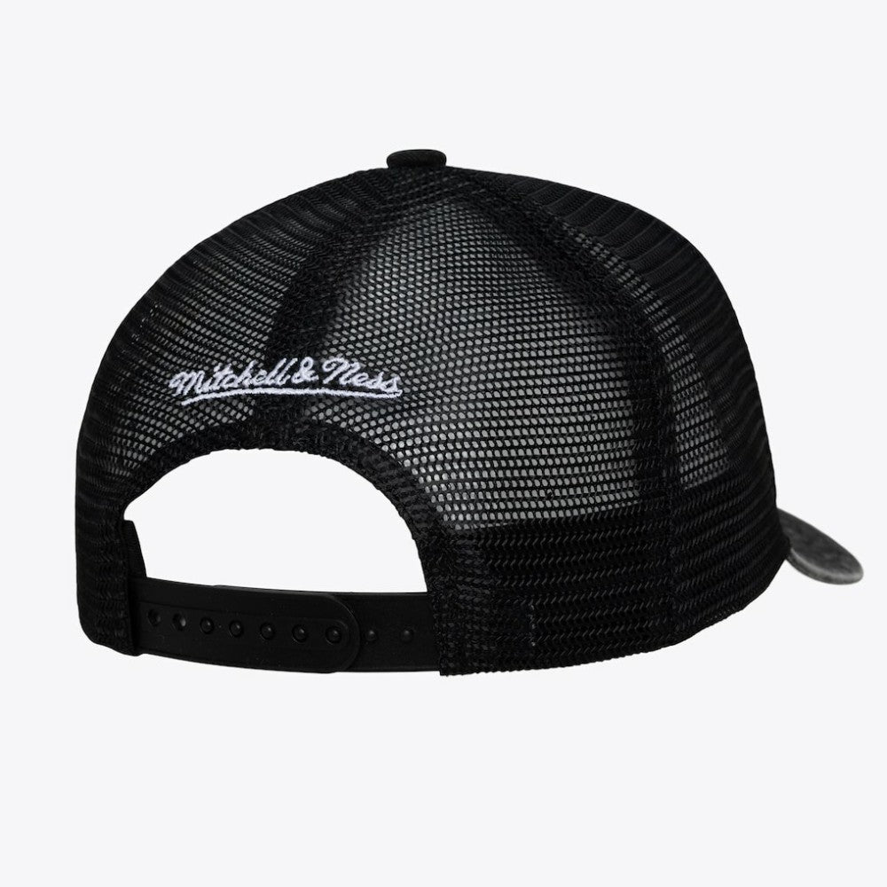 San Francisco Giants Mitchell & Ness Unisex Gameday Adjustable Trucker Hat - Black Hats