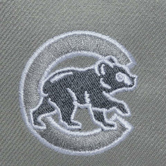 Chicago Cubs Mitchell & Ness Thunderstorm Head Coach Pro-Crown Adjustable Hat - Gray Hats