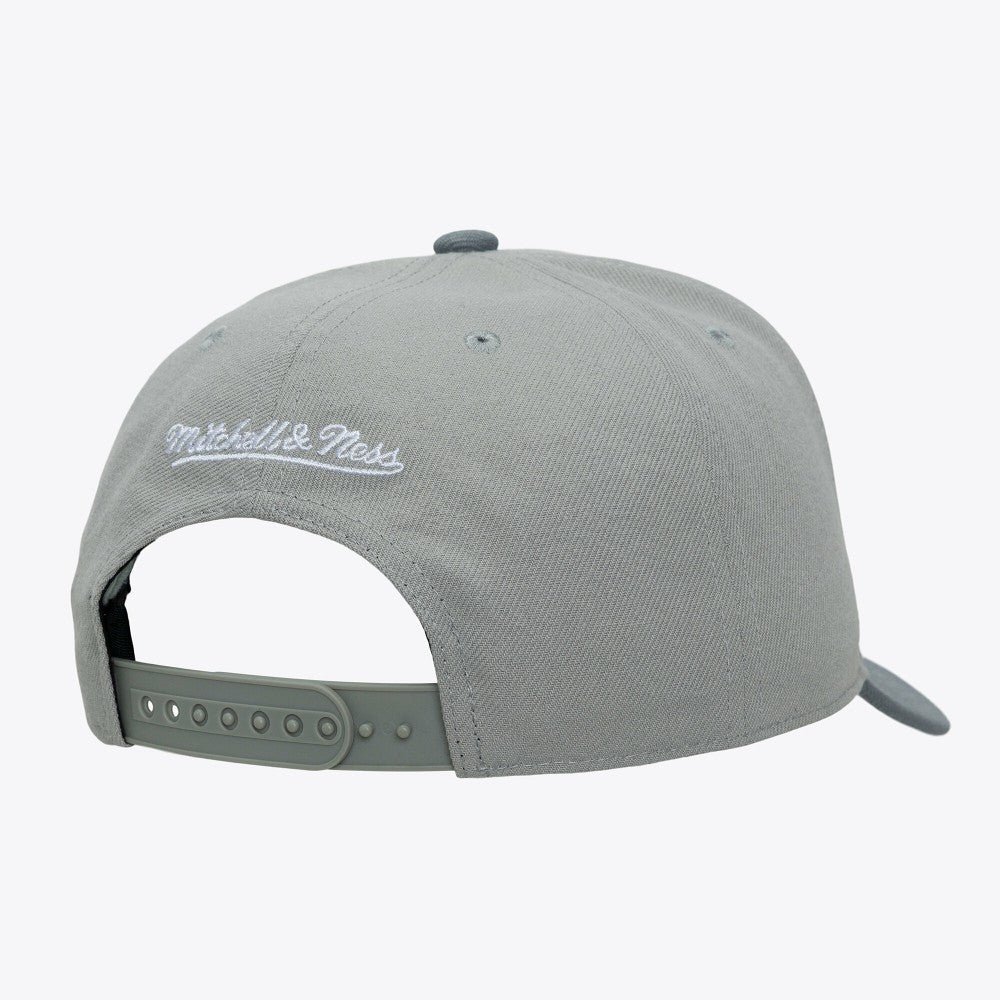 Los Angeles Dodgers Mitchell & Ness Thunderstorm Head Coach Pro-Crown Adjustable Hat - Gray Hats