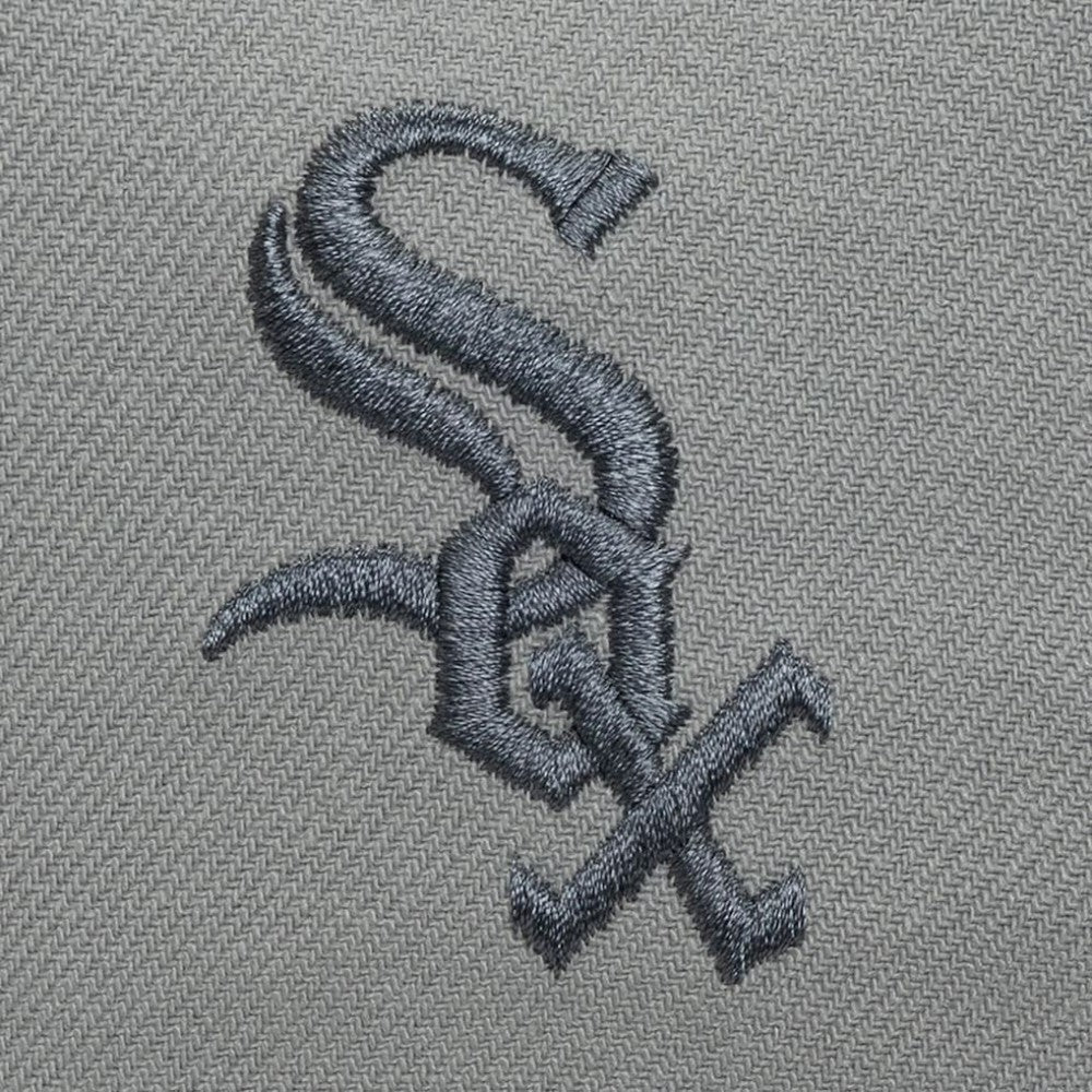 Chicago White Sox Mitchell & Ness Thunderstorm Head Coach Pro-Crown Adjustable Hat - Gray Hats