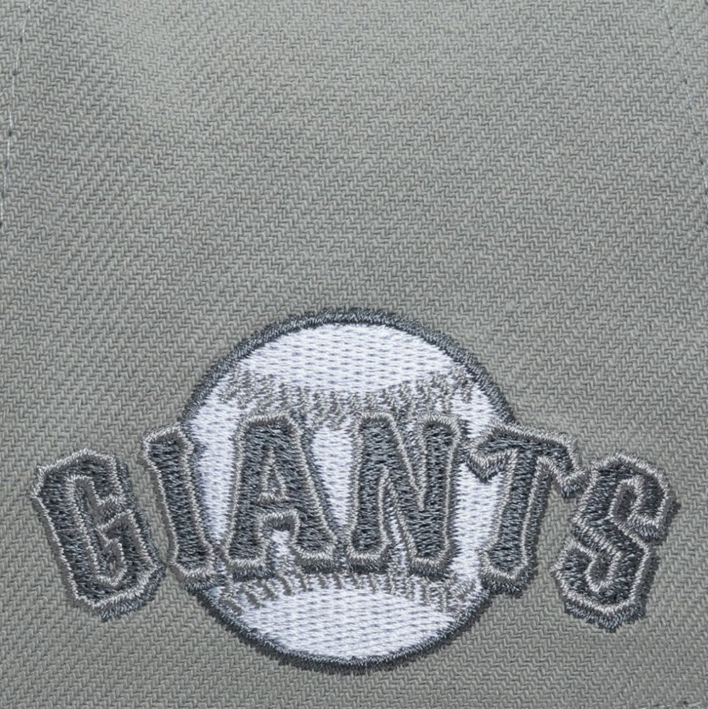 San Francisco Giants Mitchell & Ness Thunderstorm Head Coach Pro-Crown Adjustable Hat - Gray Hats