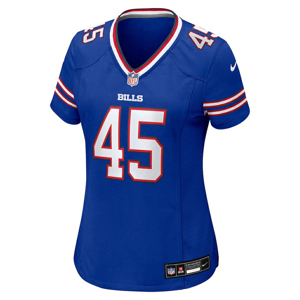 Shaq Thompson Buffalo Bills Women's Team Game Jersey Royal