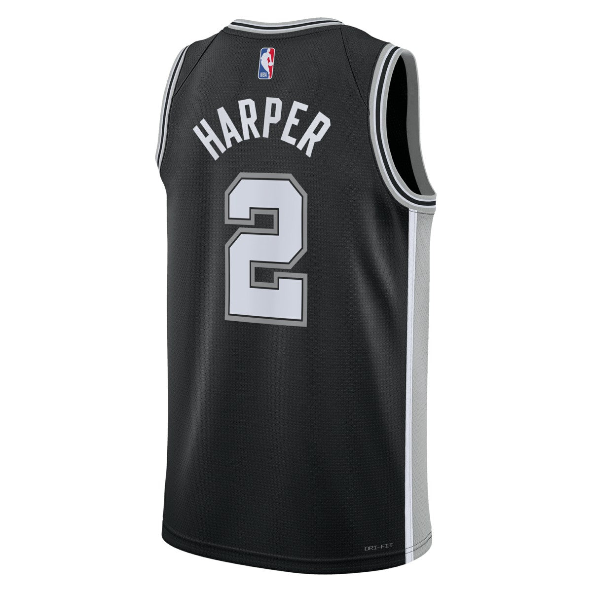 Dylan Harper San Antonio Spurs Unisex 2025 NBA Draft First Round Pick Swingman Jersey Icon Edition Black