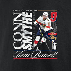 NHL Sam Bennett Florida Panthers 2025 Conn Smythe Winner T-Shirt - Black