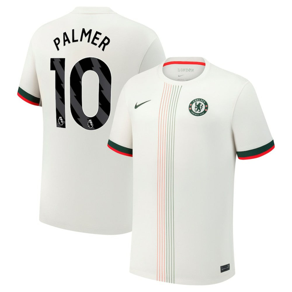 Cole Palmer Chelsea 2025/26 Away Replica Player Jersey Cream sale