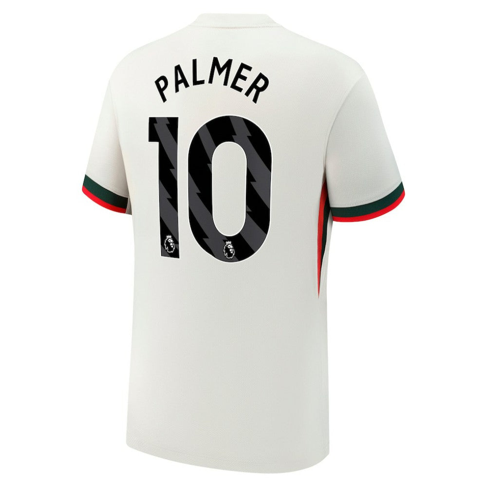 Cole Palmer Chelsea 2025/26 Away Replica Player Jersey Cream sale