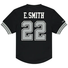 Emmitt Smith Dallas Cowboys Retired Player Name & Number Mesh Top Black
