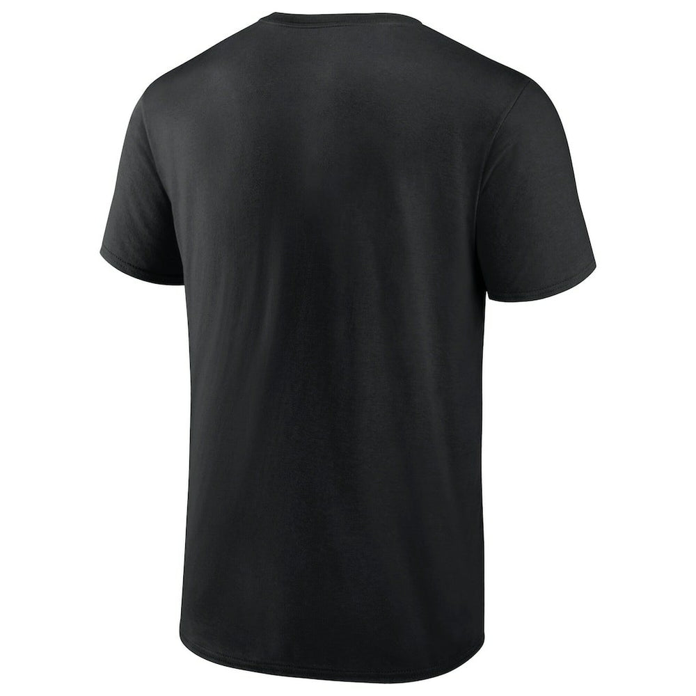 Golden State Warriors Color Block Slant Quick Strike T-Shirt Black