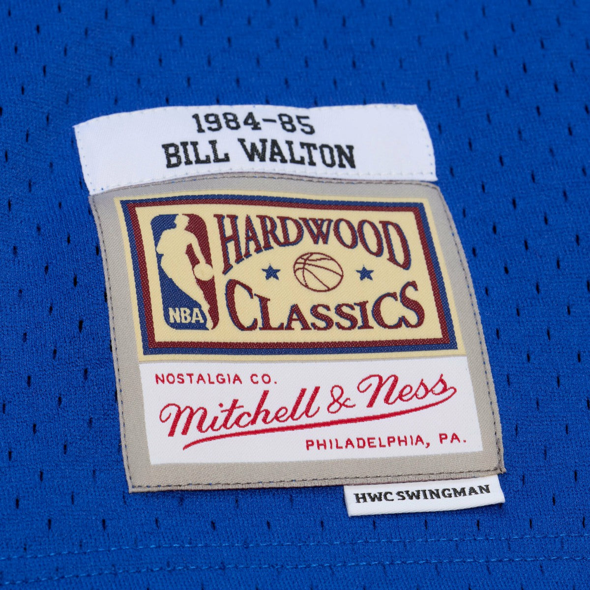 Bill Walton LA Clippers 1984-85 Swingman Jersey Royal