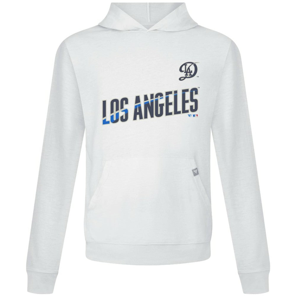 Los Angeles Dodgers Levelwear City Connect Relay Core Logo Pullover Hoodie - White Hoodies