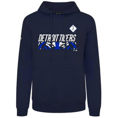 Detroit Tigers Levelwear City Connect Podium Core Logo Pullover Hoodie - Navy Hoodies