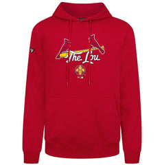 St. Louis Cardinals Levelwear City Connect Podium Back Splash Pullover Hoodie - Red Hoodies
