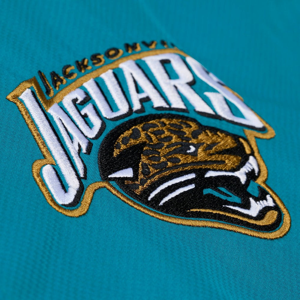 Jacksonville Jaguars Coaches Full-Snap Hooded Windbreaker Jacket Teal